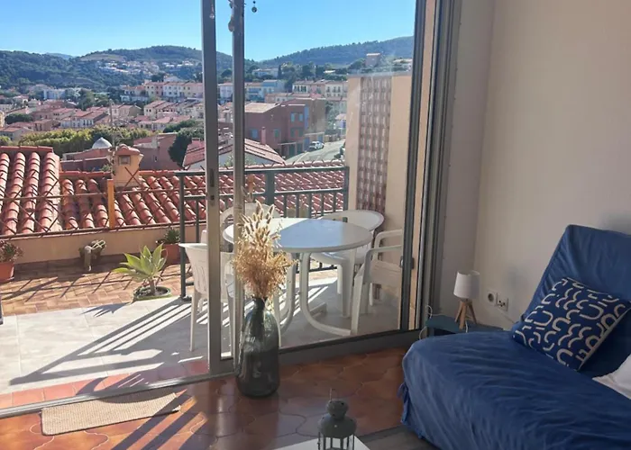 Apartment T2 Belle Terrasse Avec Vue Sur Port Vendres